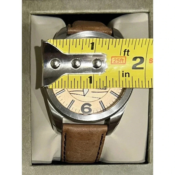 Timberland Men's Watch Bolton Leather Strap New In Box - Picture 4 of 5